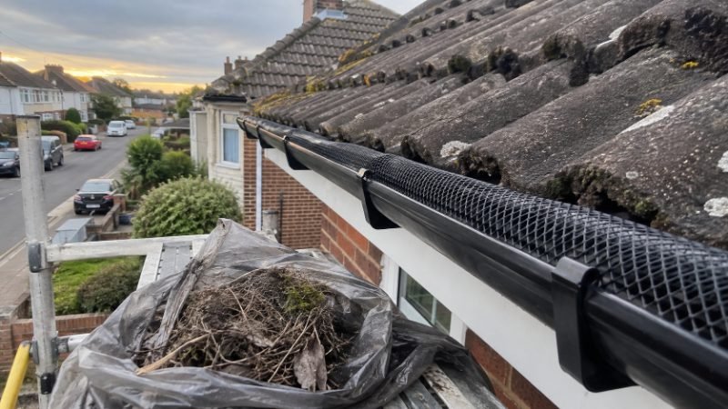 Gutter Guard Installation in Stoke-on-trent